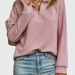 Molly | Elegant Half-Zip Sweater — 7