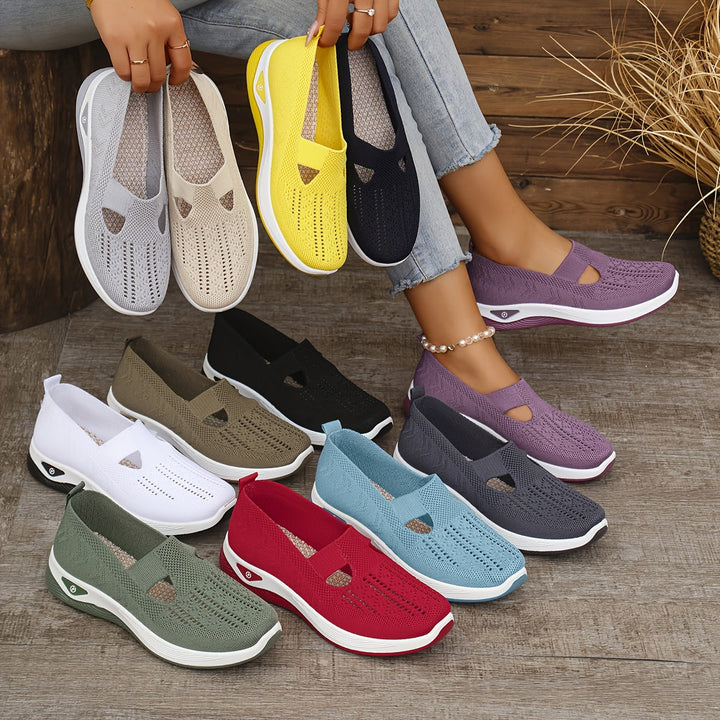 Easy Slip-On Sneakers with Stable Comfort