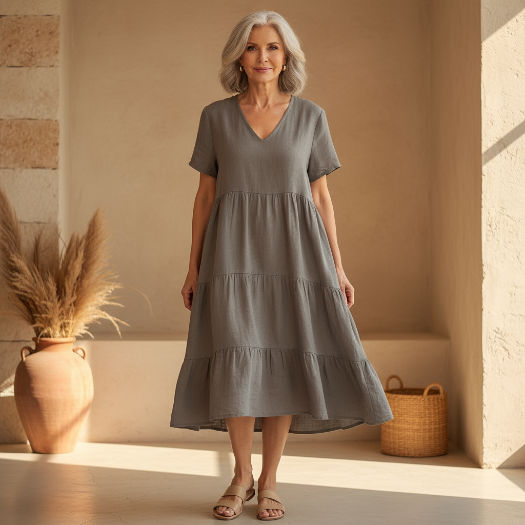 Bexley | Relaxed V-Neck Summer Dress