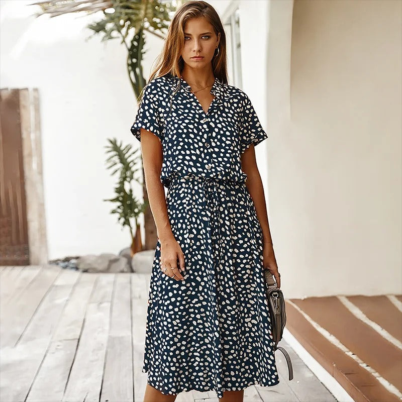Faelina | Printed Summer Dress