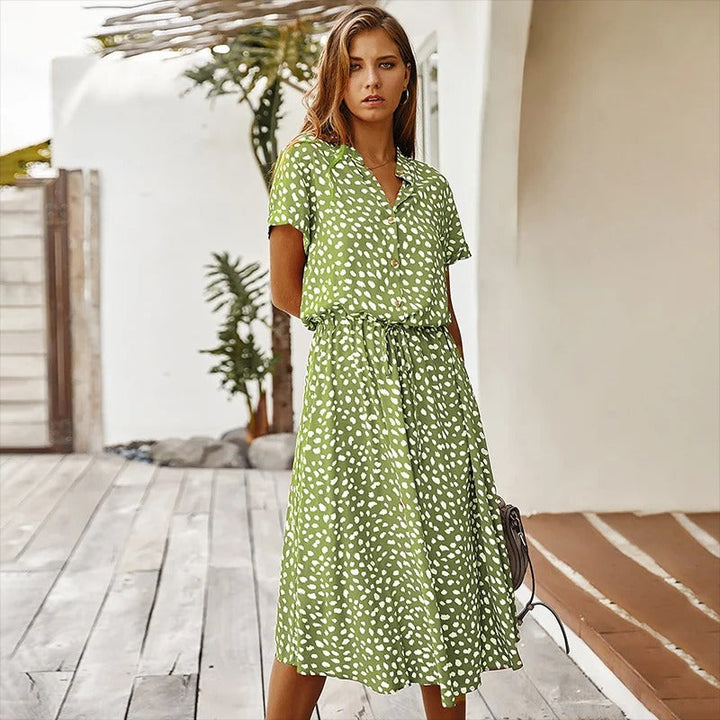 Faelina | Printed Summer Dress