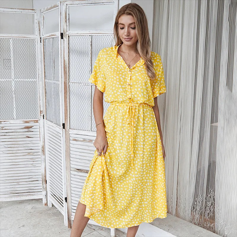 Faelina | Printed Summer Dress