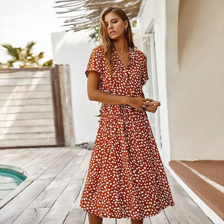 Faelina | Printed Summer Dress